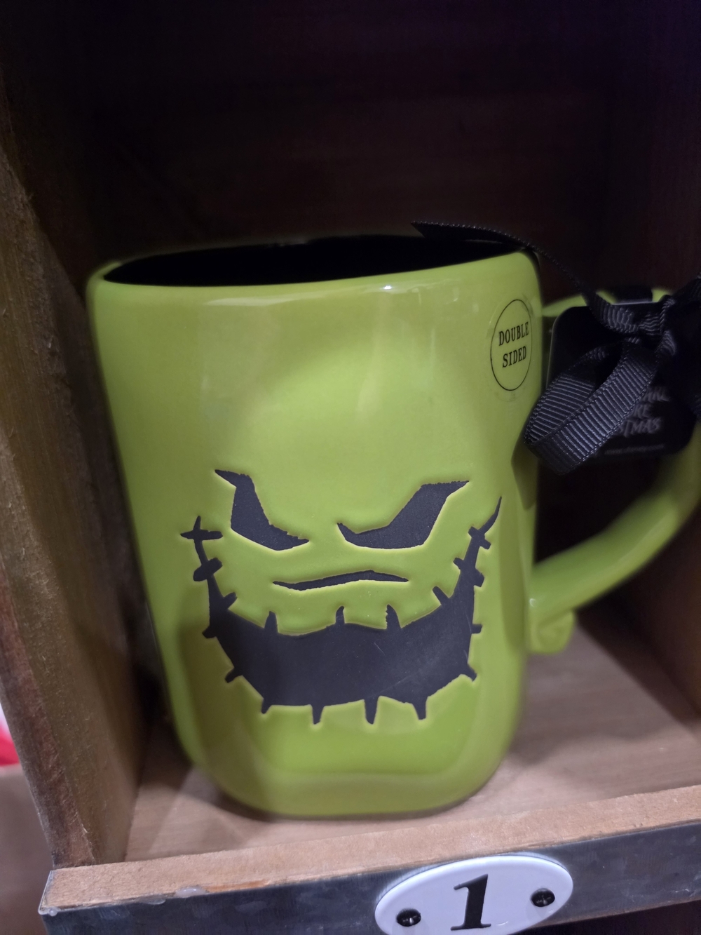 Rae Dunn X Nightmare Before Christmas Oogie Boogie Mug